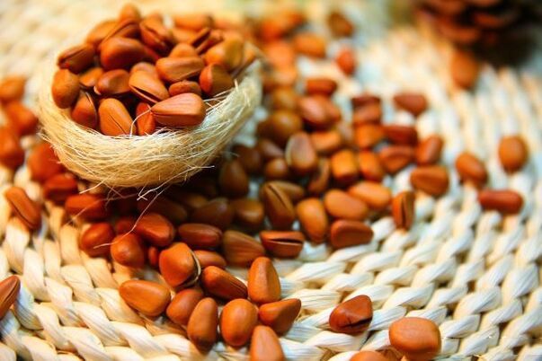 seedri pähklid potentsi jaoks